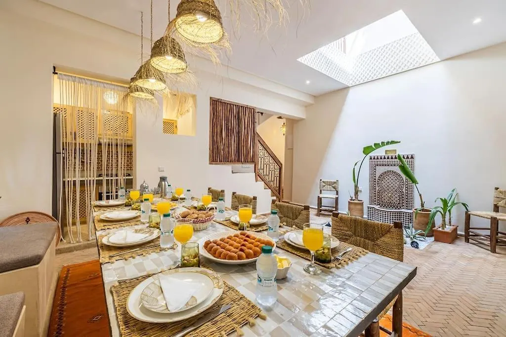 Willa Riad Macan Exclusive And Trendy Chich Breakfast Incl Marrakesz